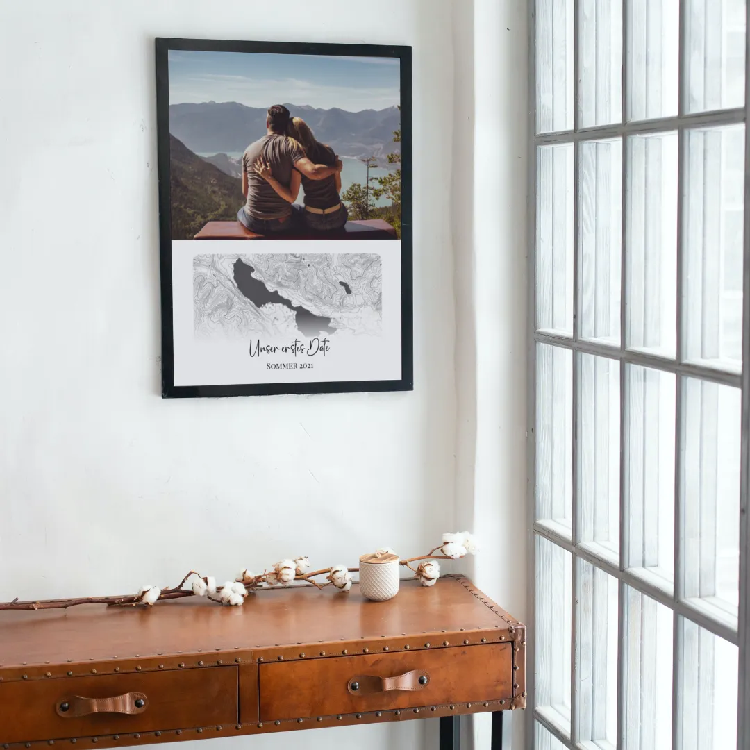 Personalized poster variant, sixth style option demonstrating the configurator's range